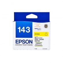 愛普生（EPSON） T143墨盒T1431/2/3/4適用900 960FWD 7018 打印機(jī) T1434黃色墨盒  計(jì)價(jià)單位：個(gè)