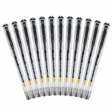 晨光 M&G GP1150 拔蓋中性筆 0.5mm 黑 12支/盒 計(jì)價(jià)單位:支