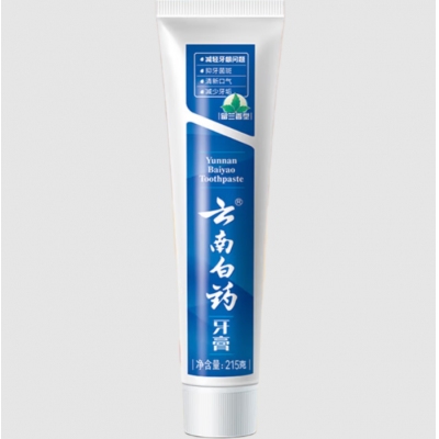 云南白藥牙膏留蘭香型215g